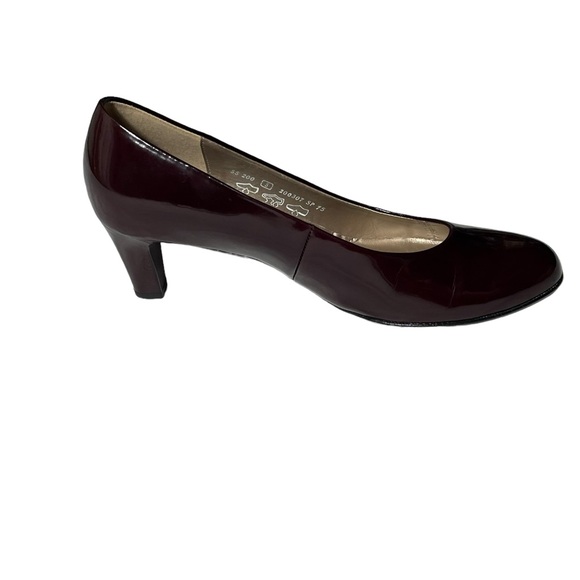 Gabor Patent Leather Pumps Heels Work Office Uk Sz 5 US size 7.5 - Picture 9 of 14